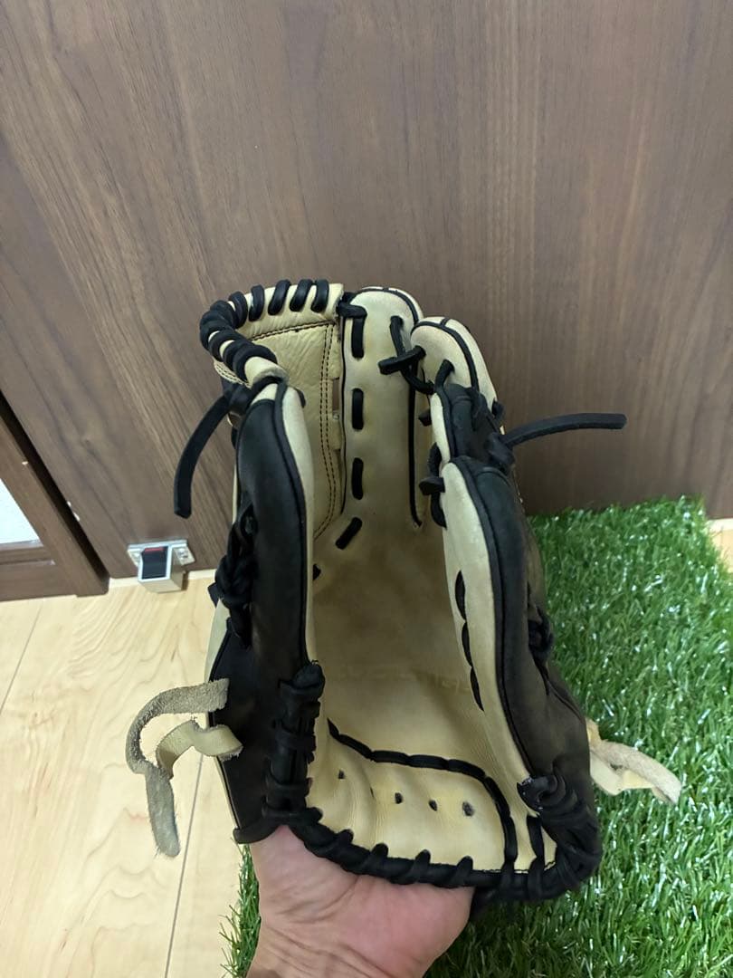 MITSUWA TIGER 軟式内野手グラブ　湯もみ型つけ済み