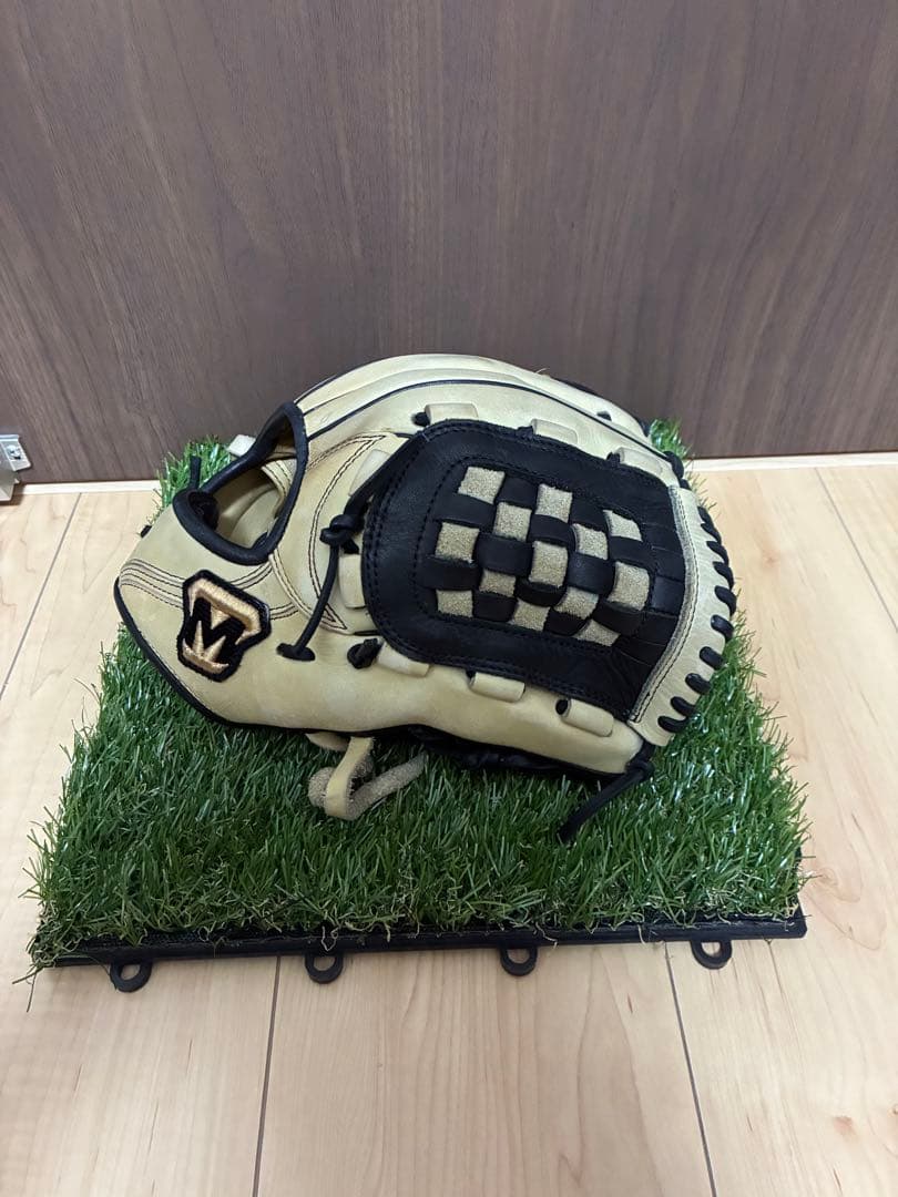 MITSUWA TIGER 軟式内野手グラブ　湯もみ型つけ済み