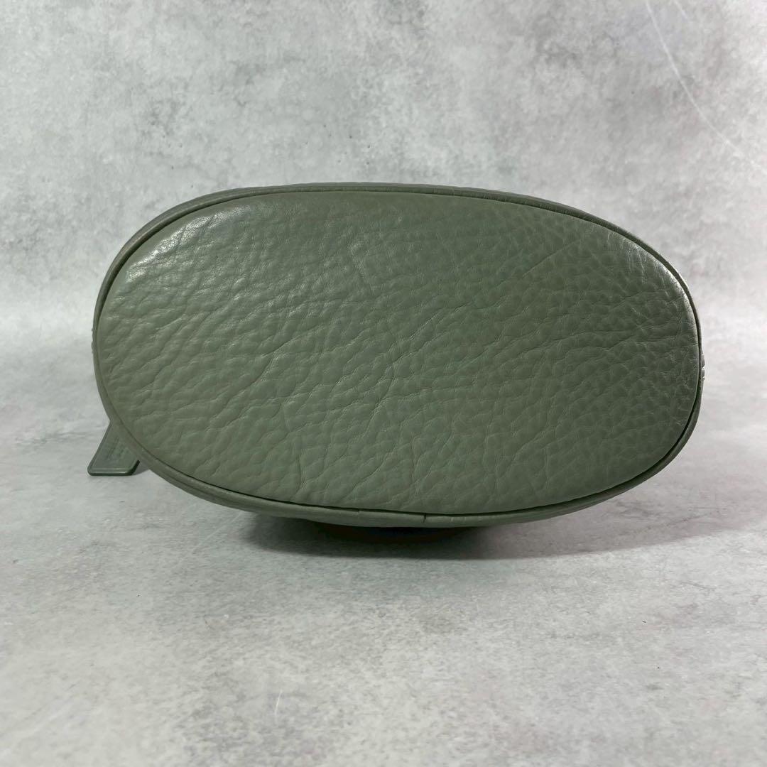 ✨稀少✨美品✨オールドコーチ　ソノマ　バケットバッグ　クロスボディ　レザー　緑