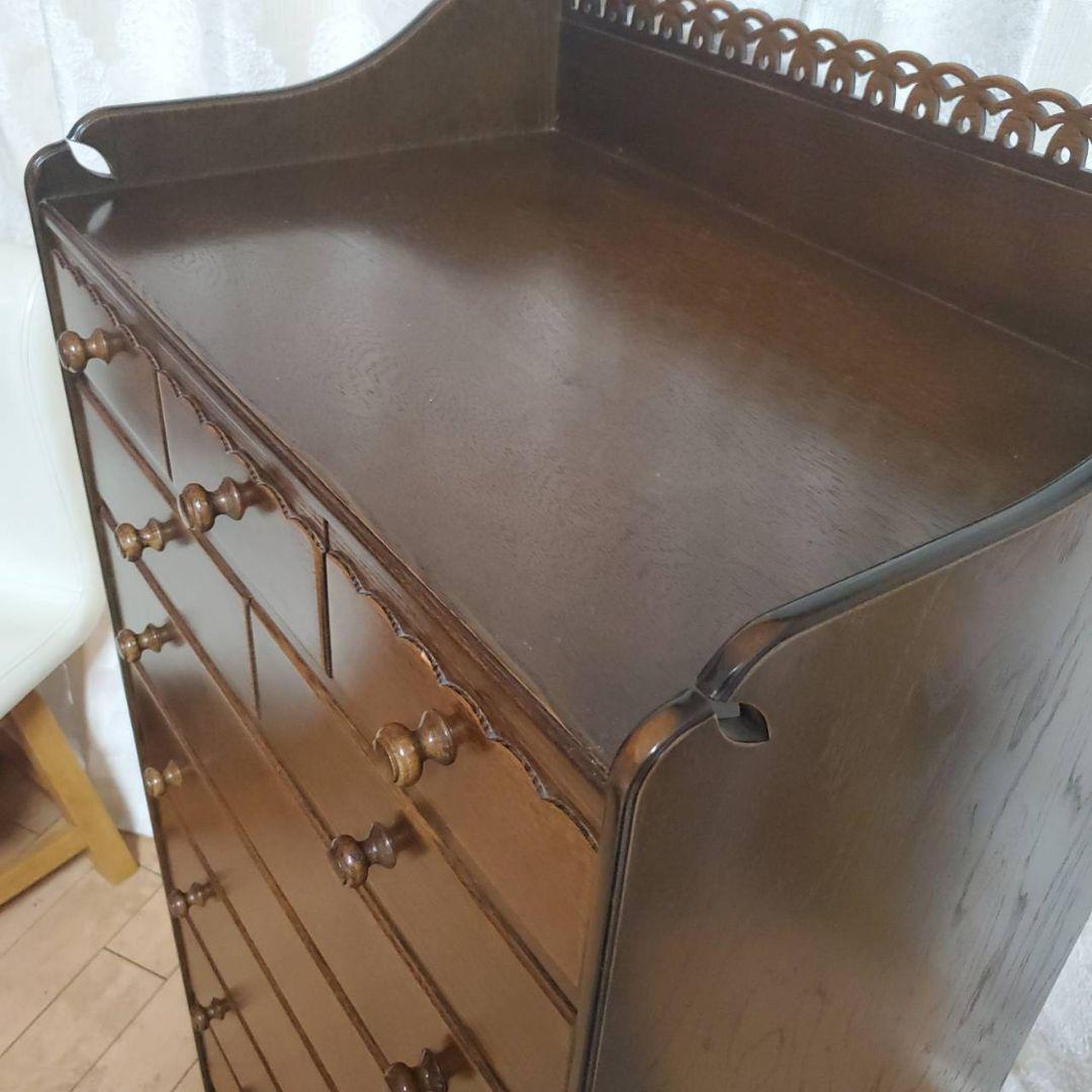 美品 パリの雑貨屋 F-86 チェスト キャビネット 飾り棚 クラシック タンス