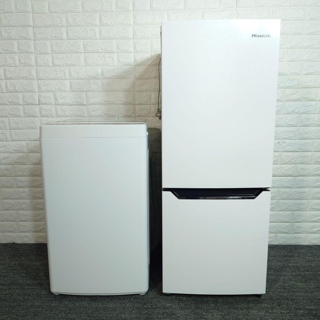 生活家電 2点セット 冷蔵庫 150L 洗濯機 4.5kg 1人暮し A019