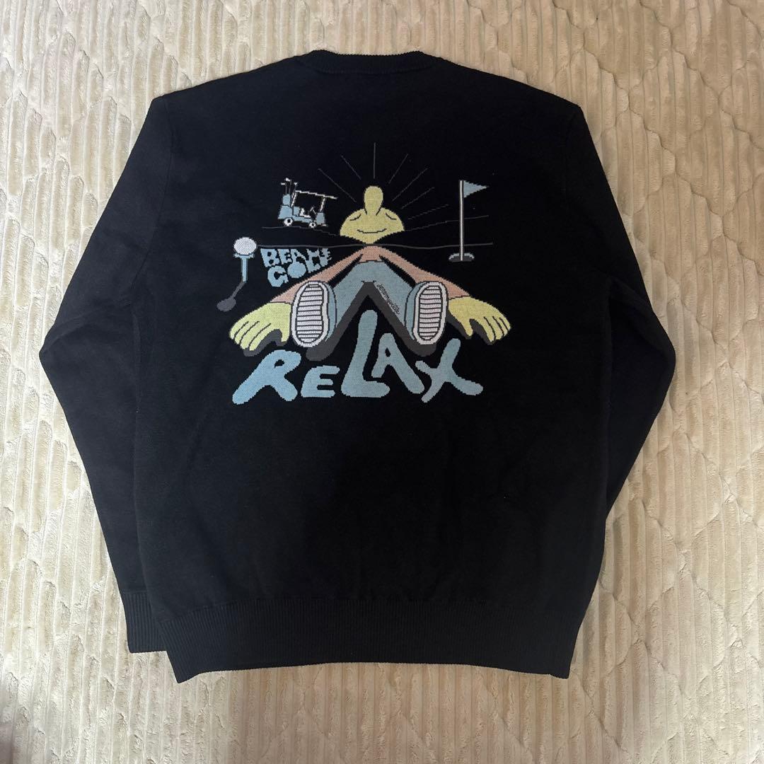 【美品】 ビームスゴルフJeremyville × BEAMS ニット　Mサイズ