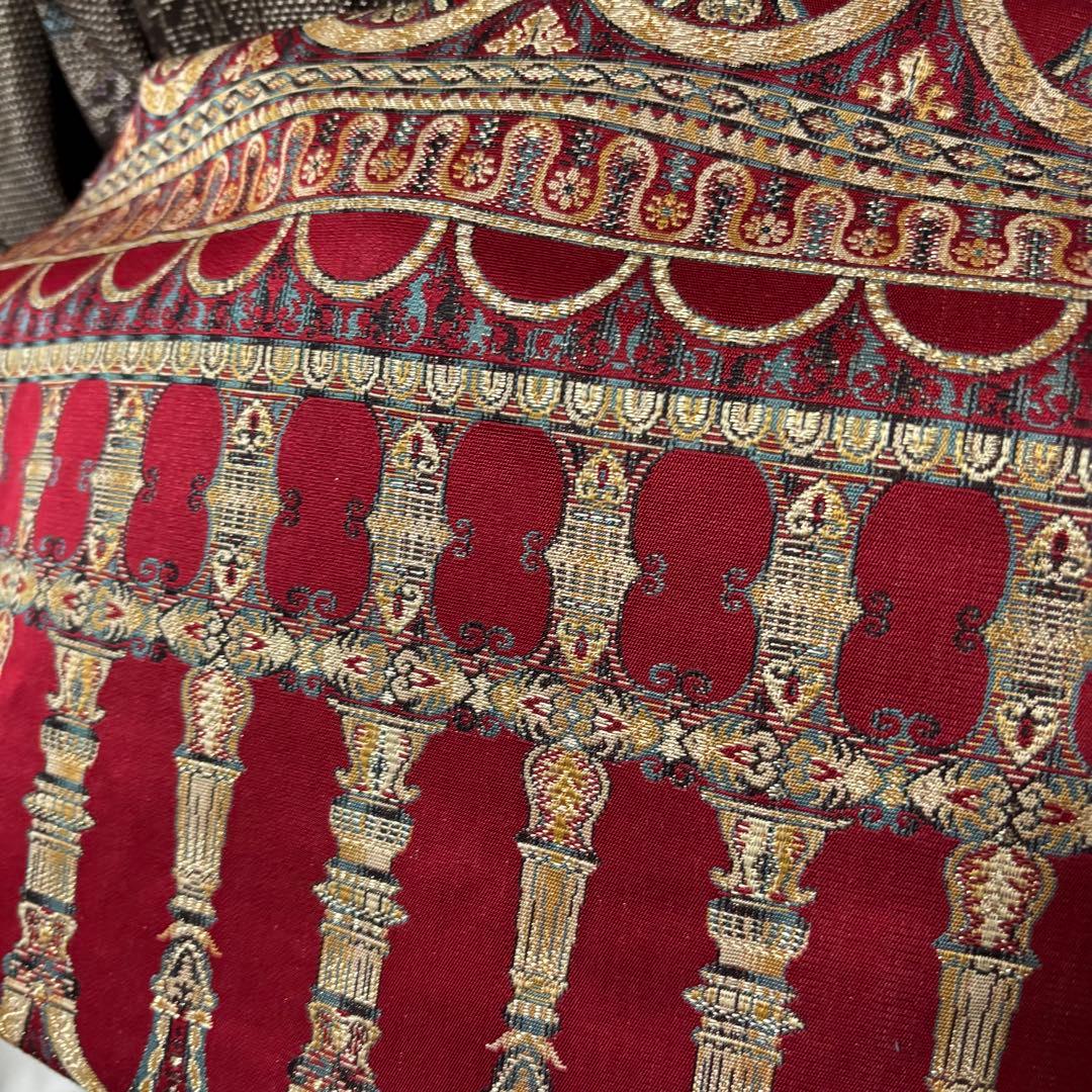 美品　袷　証紙　泥染め　本場奄美大島紬　フルセット　4点　貴重柄　クリスマス