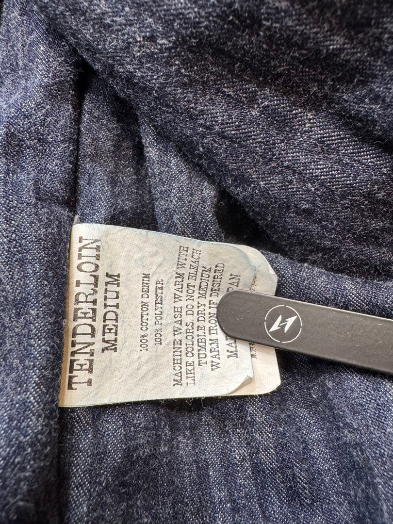 tenderloin denim vest テンダーロイン ベスト