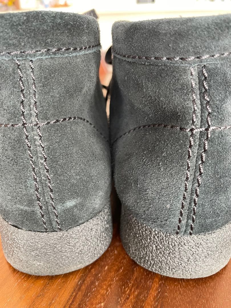 新品Clarks クラークス ワラビー エヴォブーツ スエード ブラック