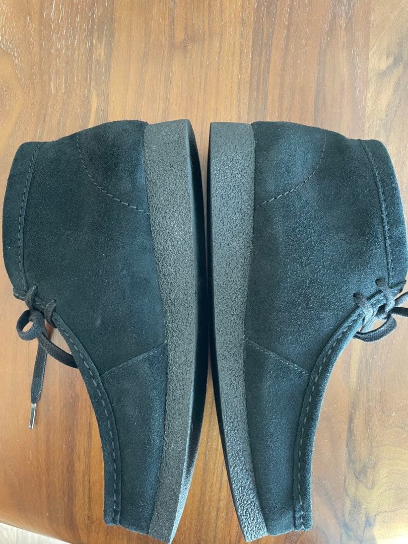新品Clarks クラークス ワラビー エヴォブーツ スエード ブラック