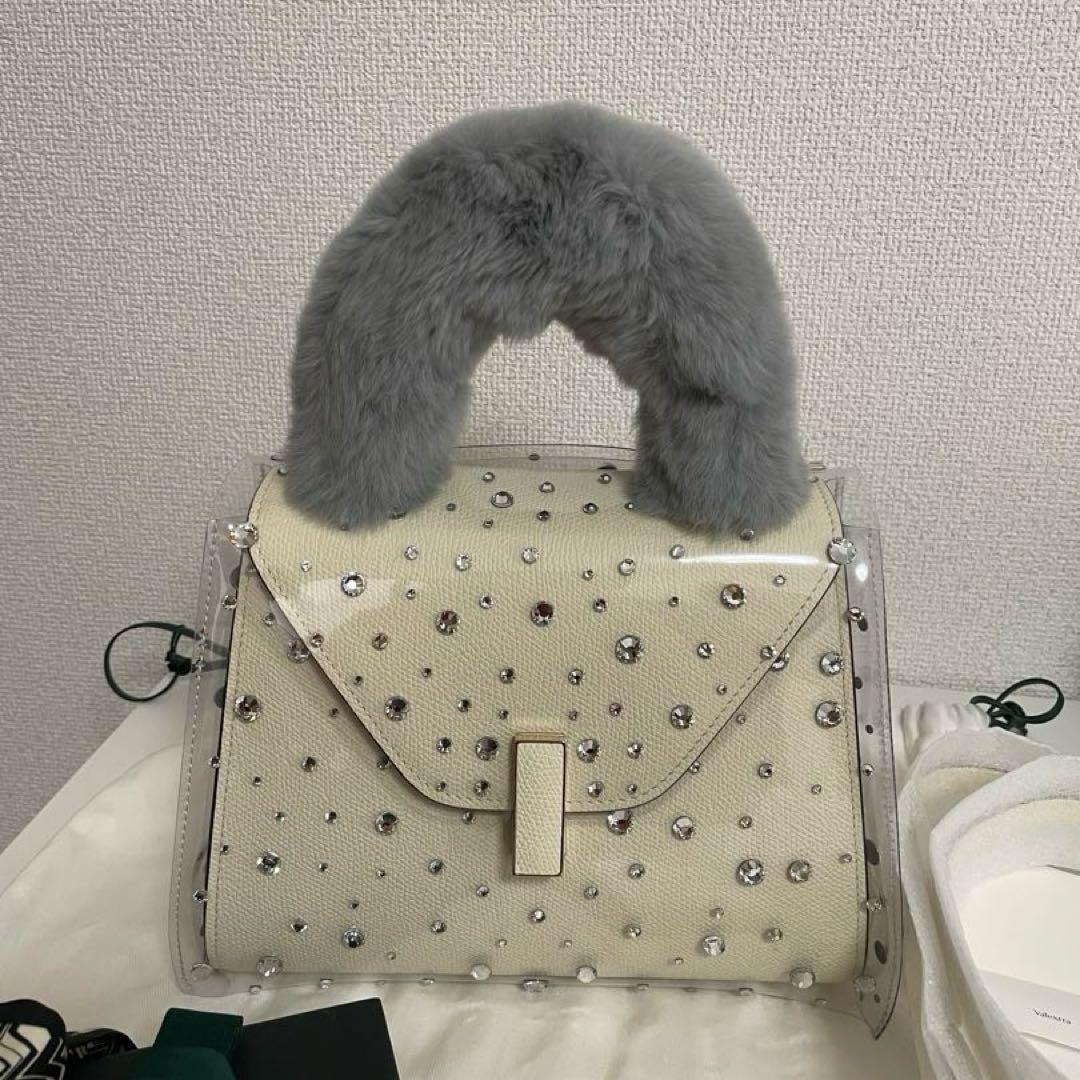 5点セット✨　未使用　ヴァレクストラ　ミニイジィデ　ホワイト　ショルダーバッグ