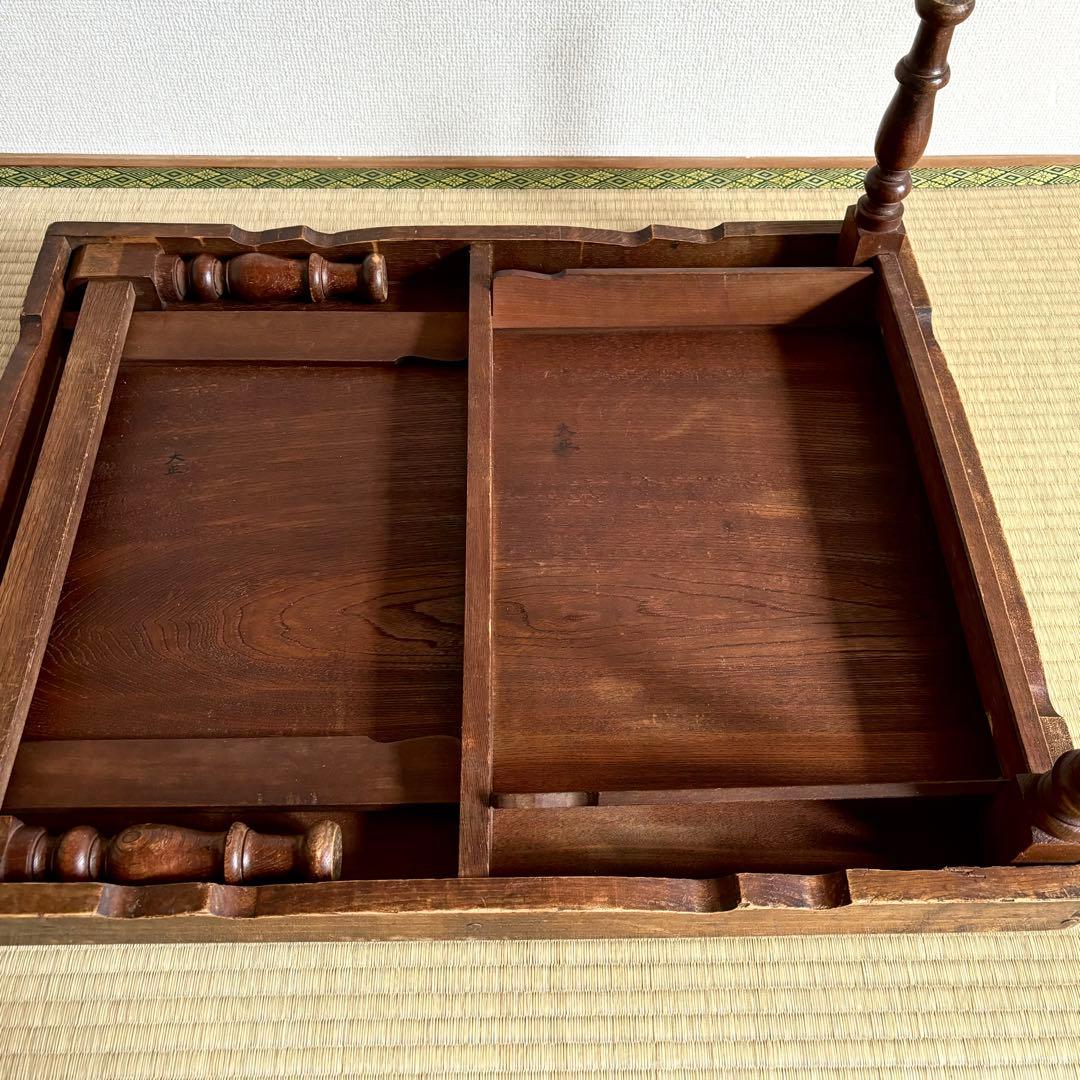 レトロ　木製　テーブル　机　ちゃぶ台　昭和　大正　天然生活　インテリア　カフェ