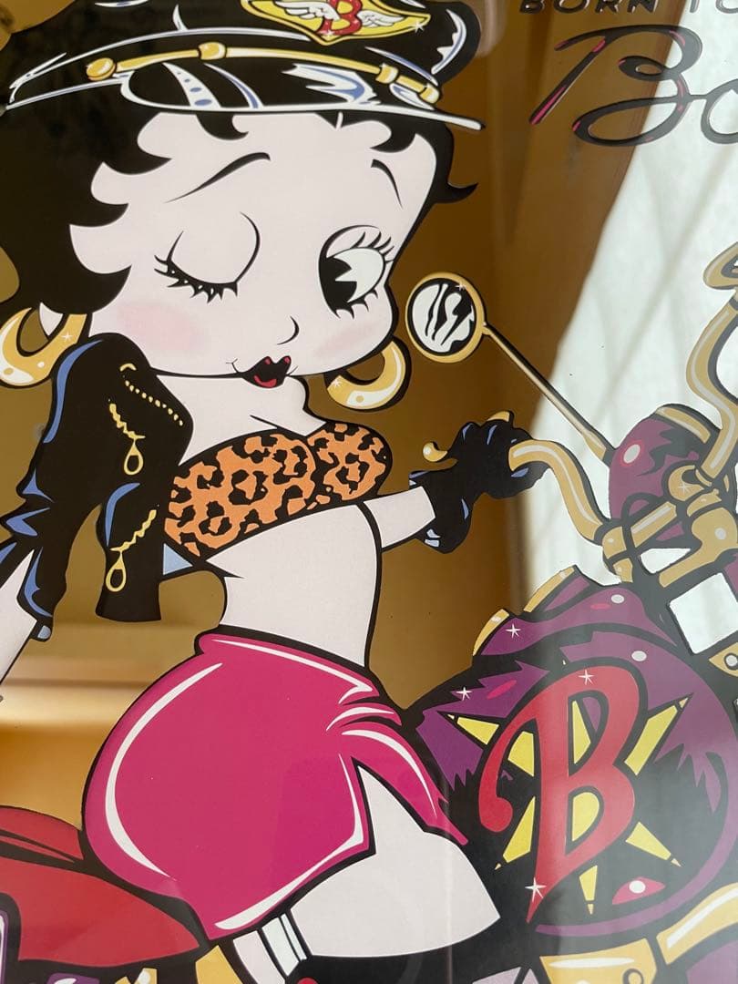 ベティちゃん　パブミラー　アンティーク　ベティ　鏡