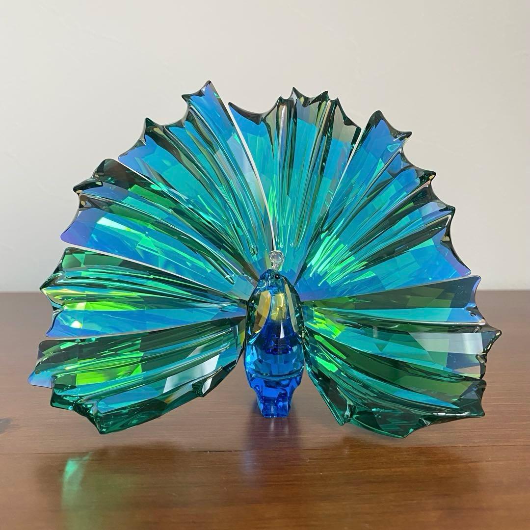 SWAROVSKI スワロフスキー クリスタル ピーコック 孔雀 2015年