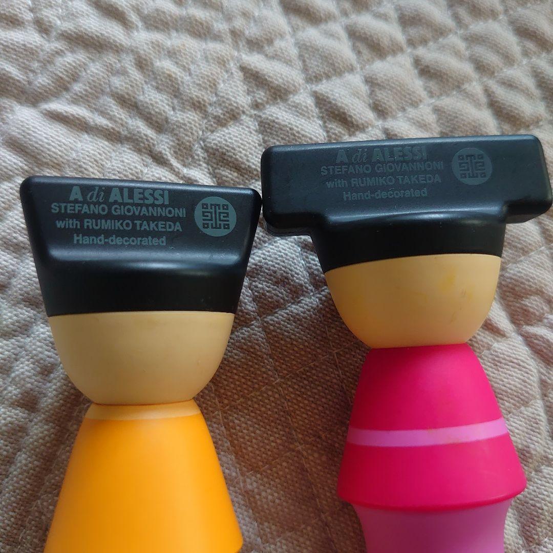 ALESSI アレッシィking & Queen Chin ボトルキャップ