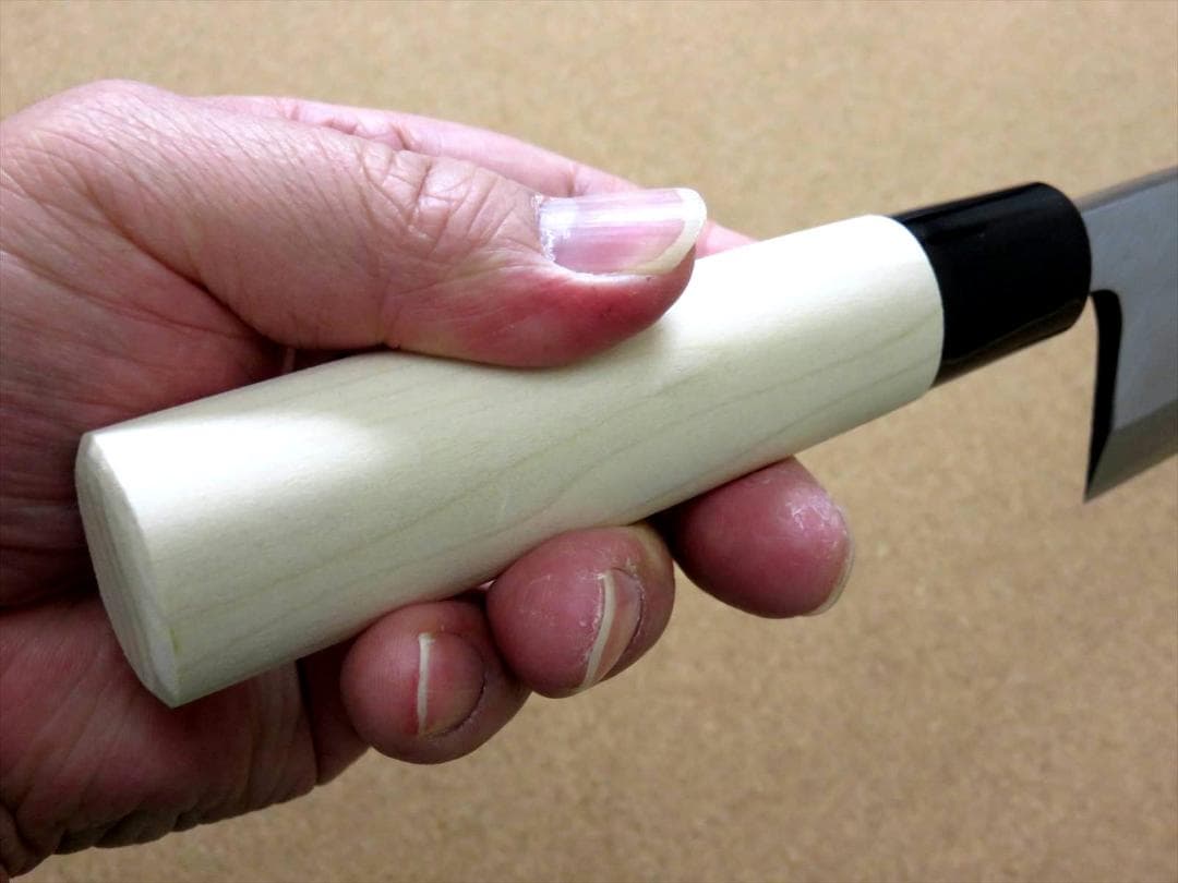 関の刃物 出刃包丁 165mm 片刃 右利き 魚 鳥 スッポン 肉解体 厚く重い