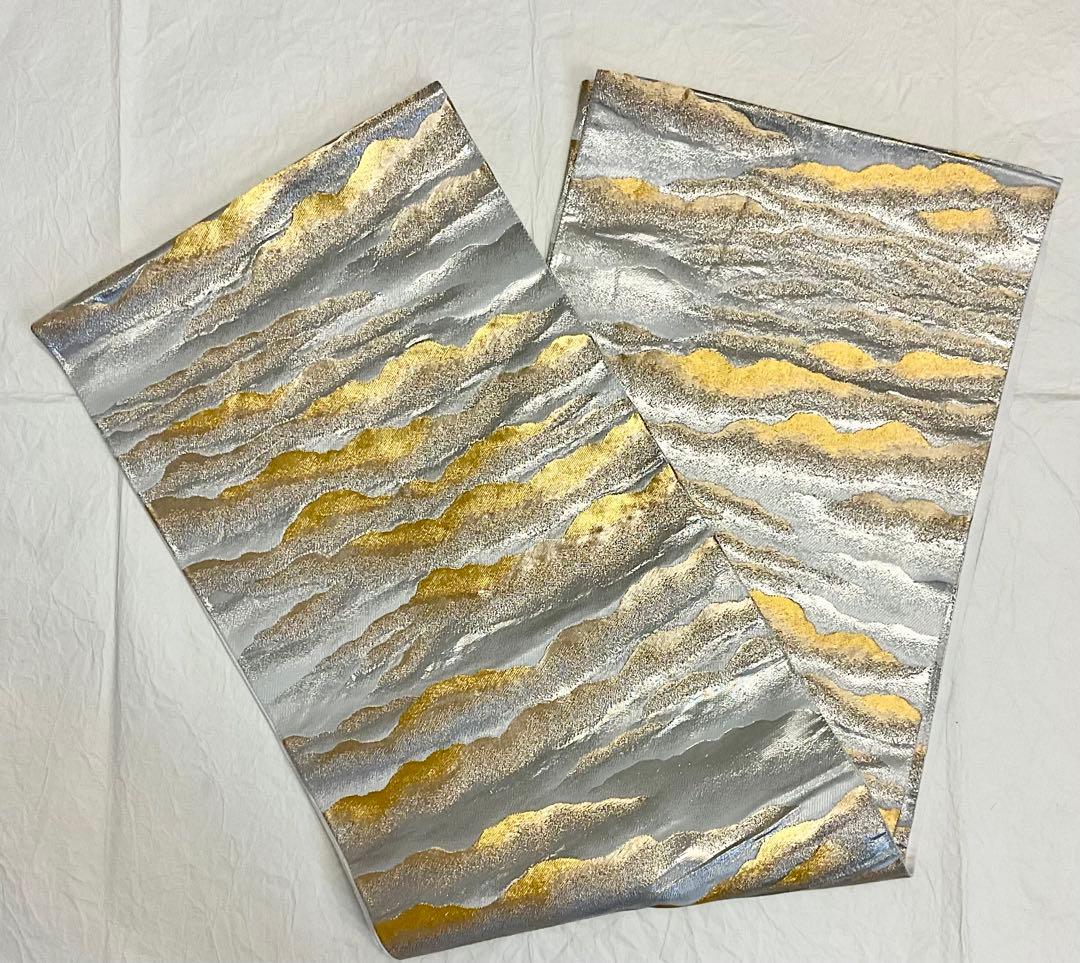 横山大観　袋帯　1F