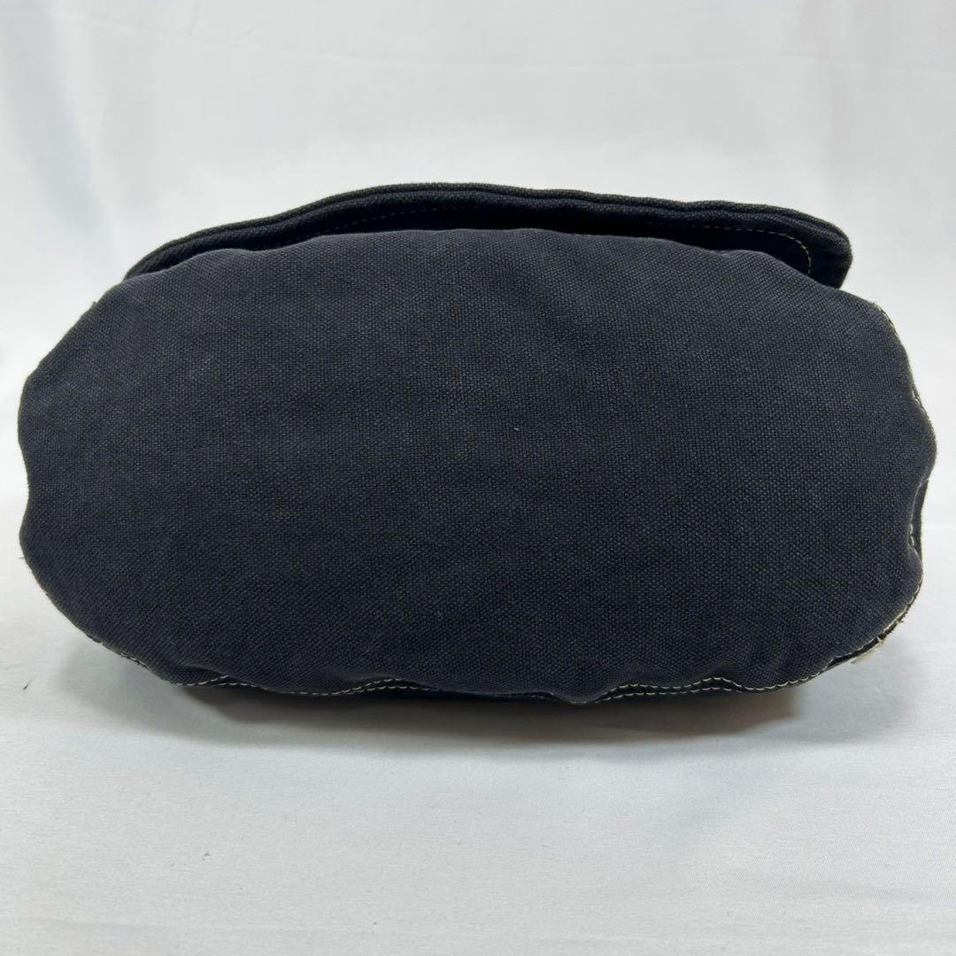 【極美品】ヴィヴィアンウエストウッド ショルダーバッグ キャンバス オーブ 黒