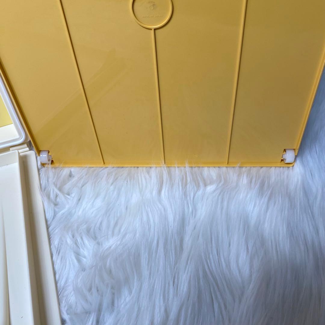 Tupperware スーパーチェスト ミニ 引出し２段 アイボリー白系