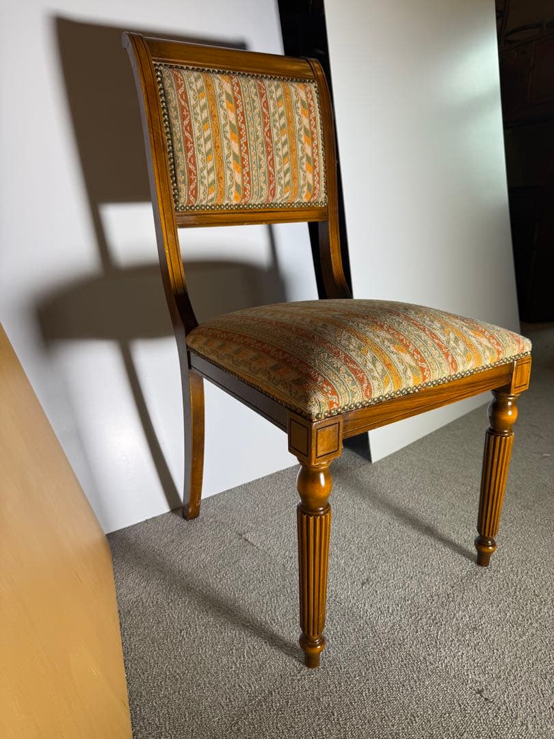 クラシック ダイニングチェア アンティーク調 椅子 ネオクラシカル ビンテージ