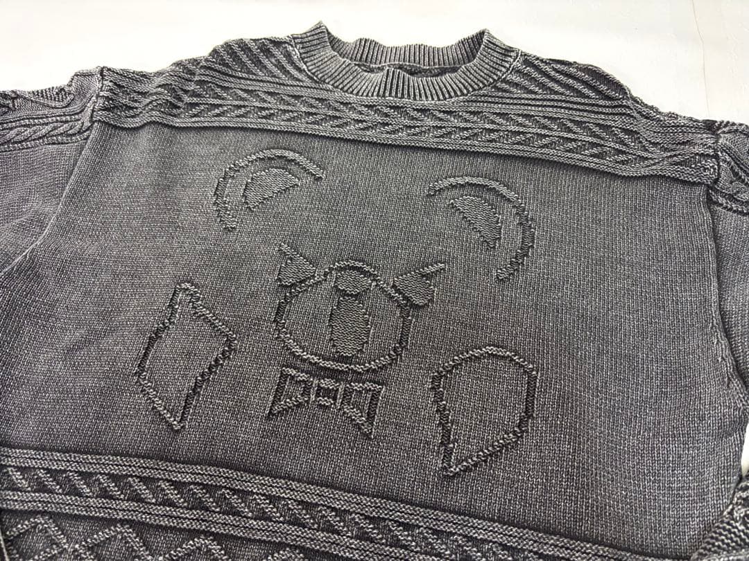 激レア ヒステリックグラマー Original Blues 別注 ケーブルニット