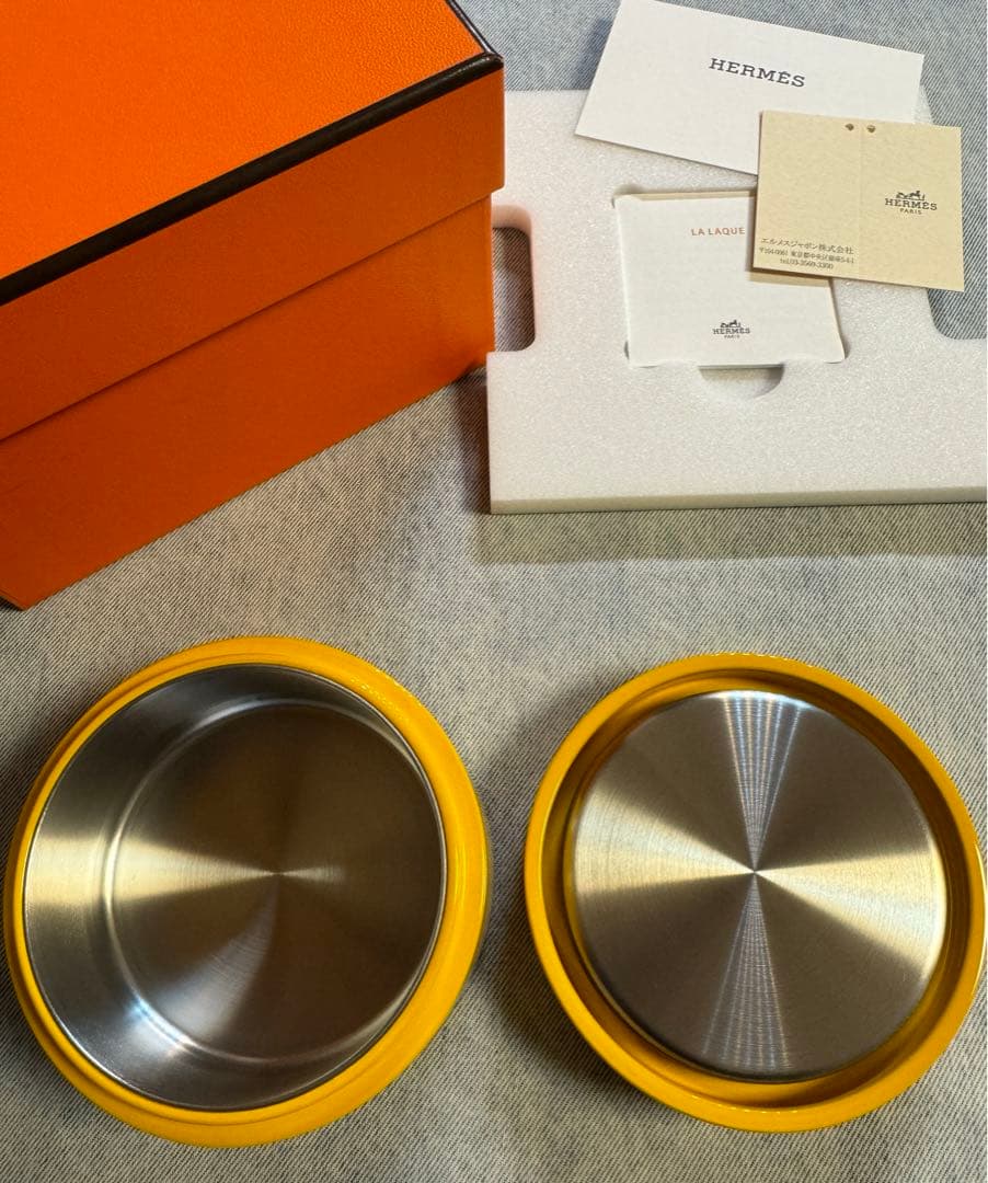 【新品未使用】エルメス　ソレイユ　キャニスター