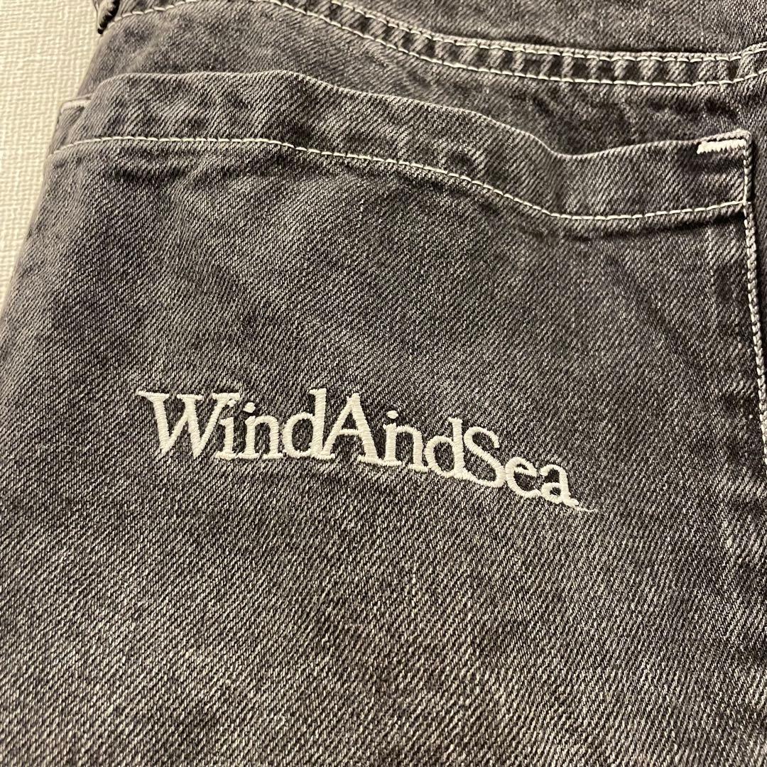WIND AND SEA LOOSE DENIM PANTS デニムパンツ