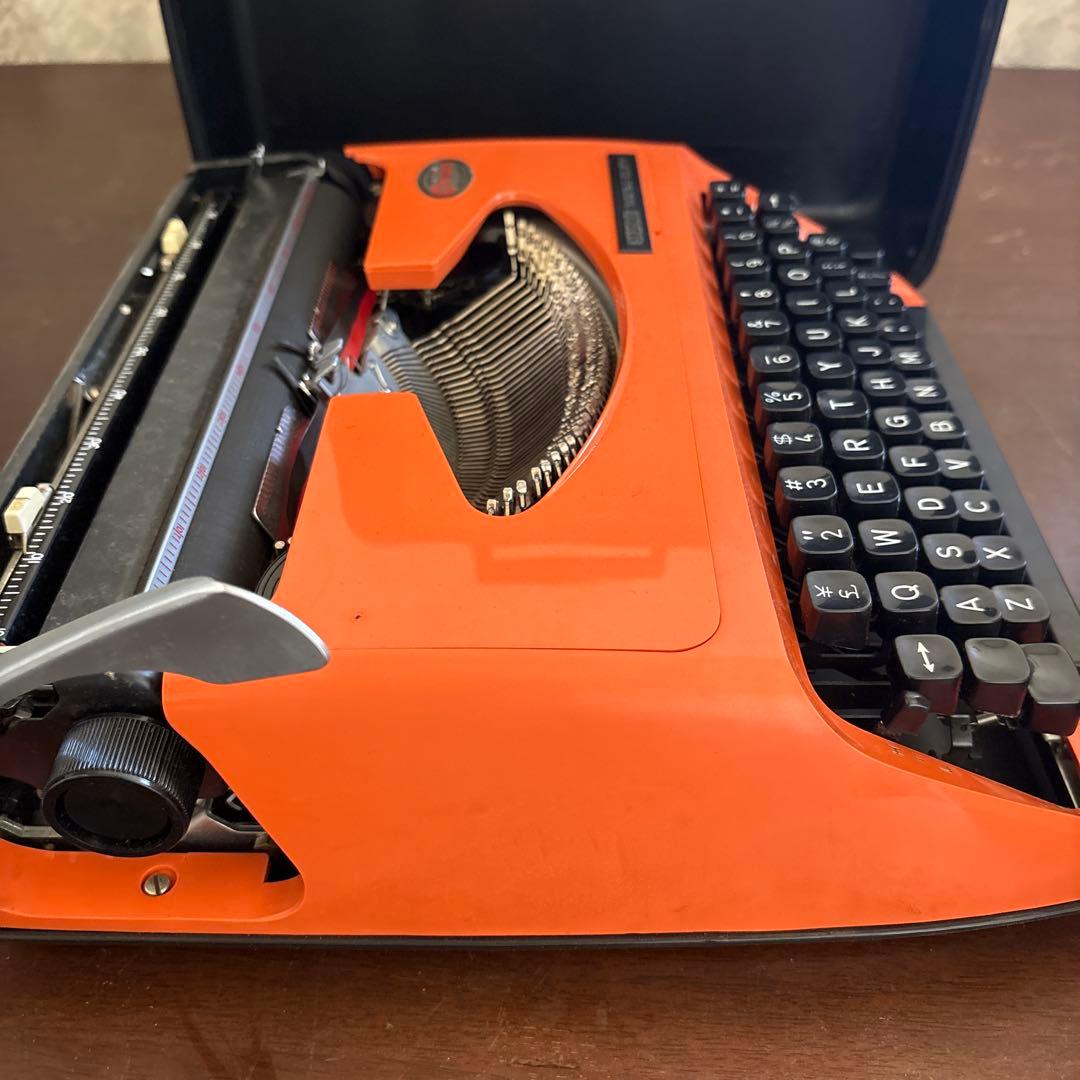 BROTHER YOUNG ELITE タイプライター オレンジ
