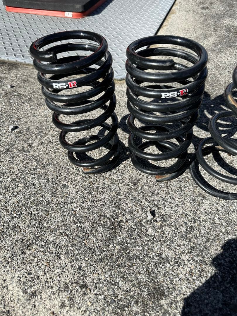 RS-R ローダウンスプリング 4本セット　コペンL800K用