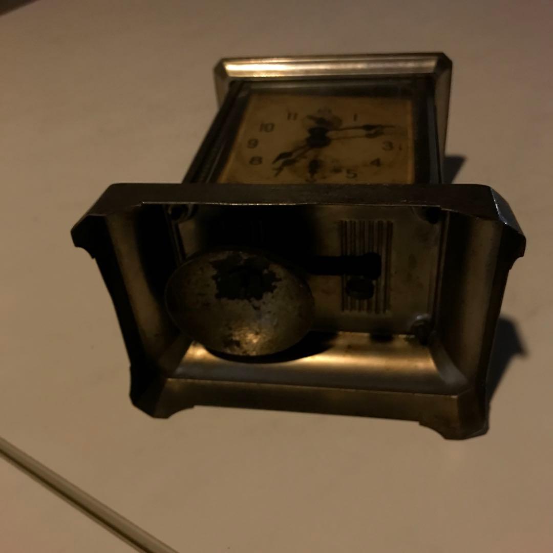 アンティーク　起き時計