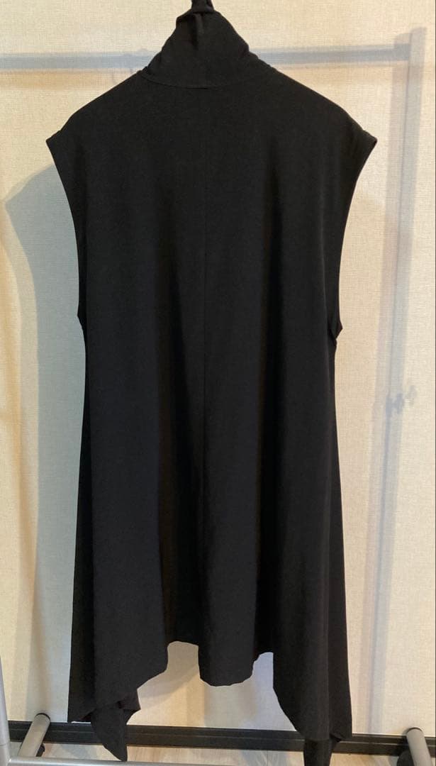 Ground Y ドレープ ロングジレ ベスト　ヨウジヤマモト