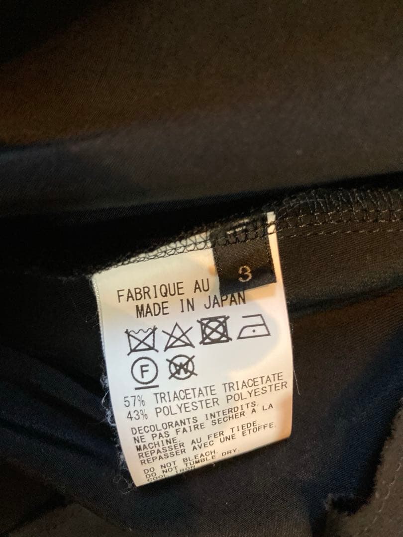 Ground Y ドレープ ロングジレ ベスト　ヨウジヤマモト