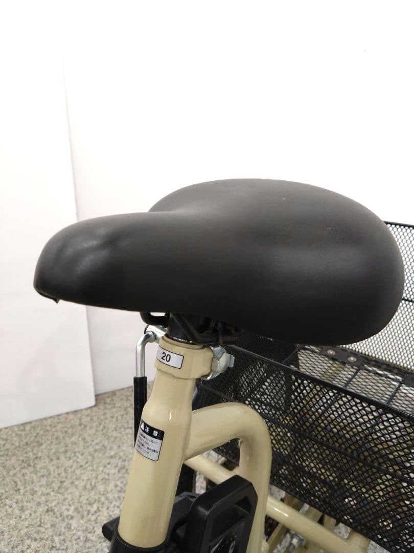 ミムゴ ノーパンク 電動アシスト 三輪自転車 アクティブプラス 20インチ