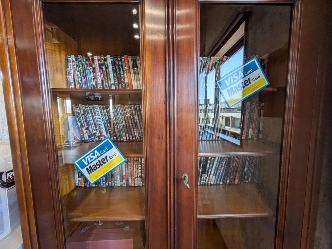 【高級】イギリス家具　アンティーク　食器棚　本棚　キャビネット