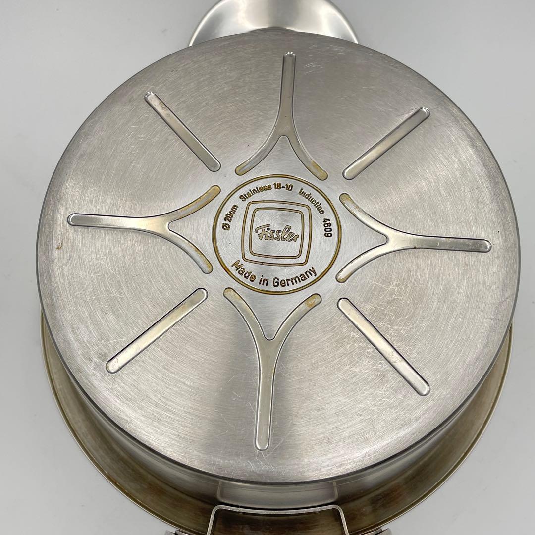 フィスラー ソレア　キャセロール　20cm (ガラス蓋付き)