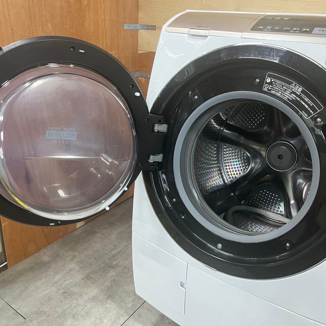 一都三県限定　配送設置無料　ドラム式洗濯乾燥機 HITACHI 2018年製