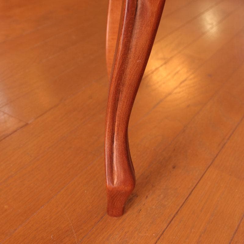 猫脚スツール レトロ風 赤 ヴィンテージ風 かわいい 222-1325-001