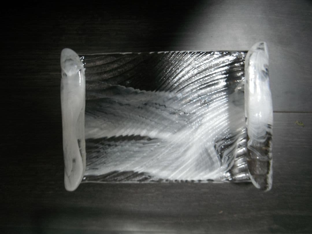 青山硝子　羽衣まな板皿　8個まとめて　ガラス食器　盛台　盛付皿　和食器