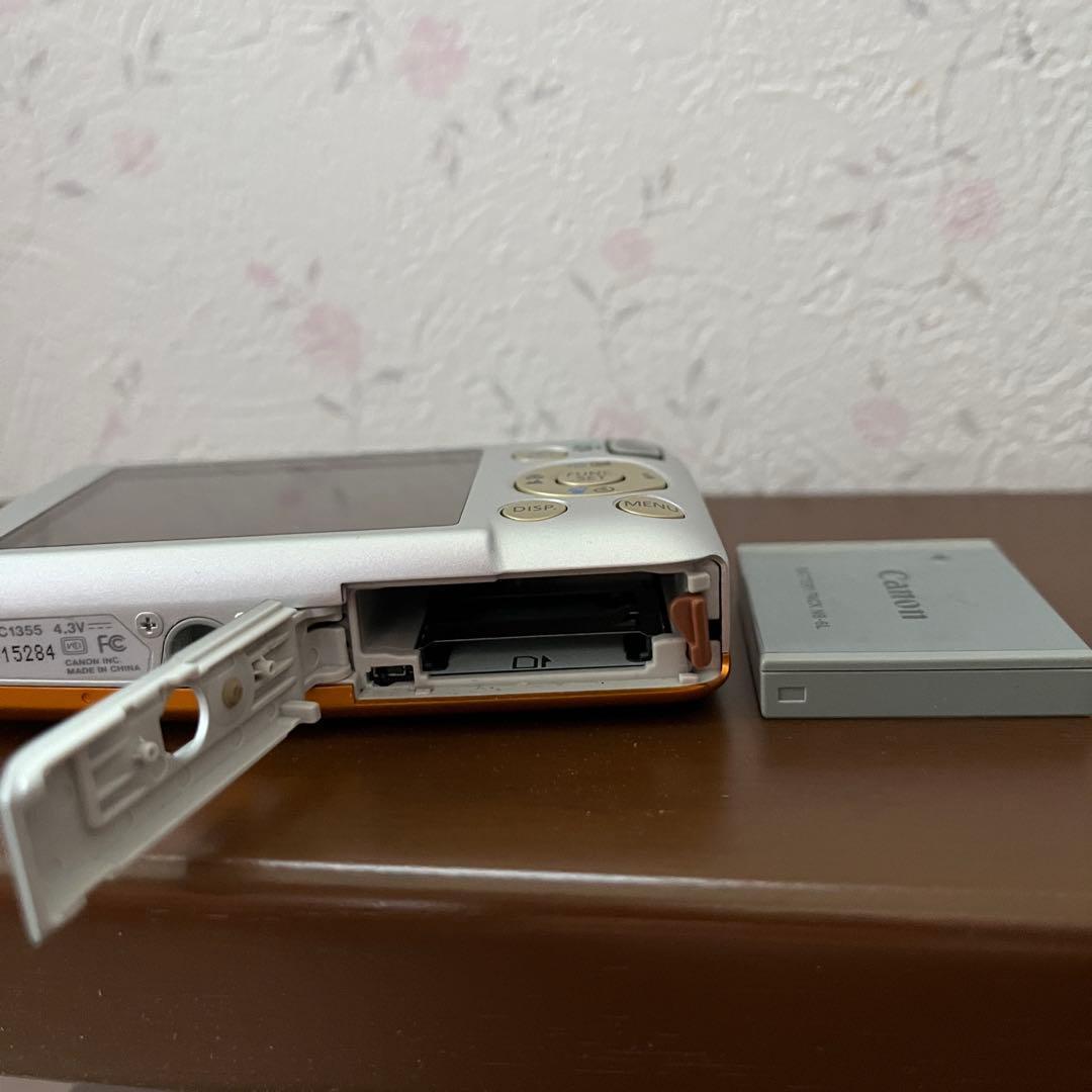 Canon IXY Digital 110 IS オレンジ　デジカメ　キャノン