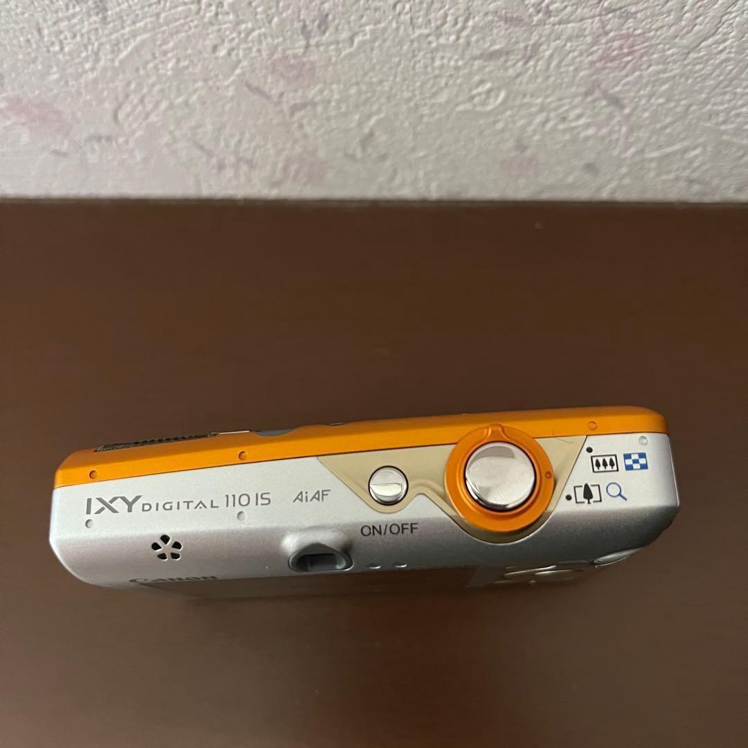 Canon IXY Digital 110 IS オレンジ　デジカメ　キャノン