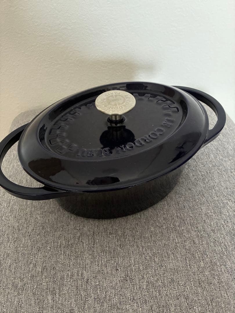 【美品】ル・クルーゼ ココット オーバル 25㎝