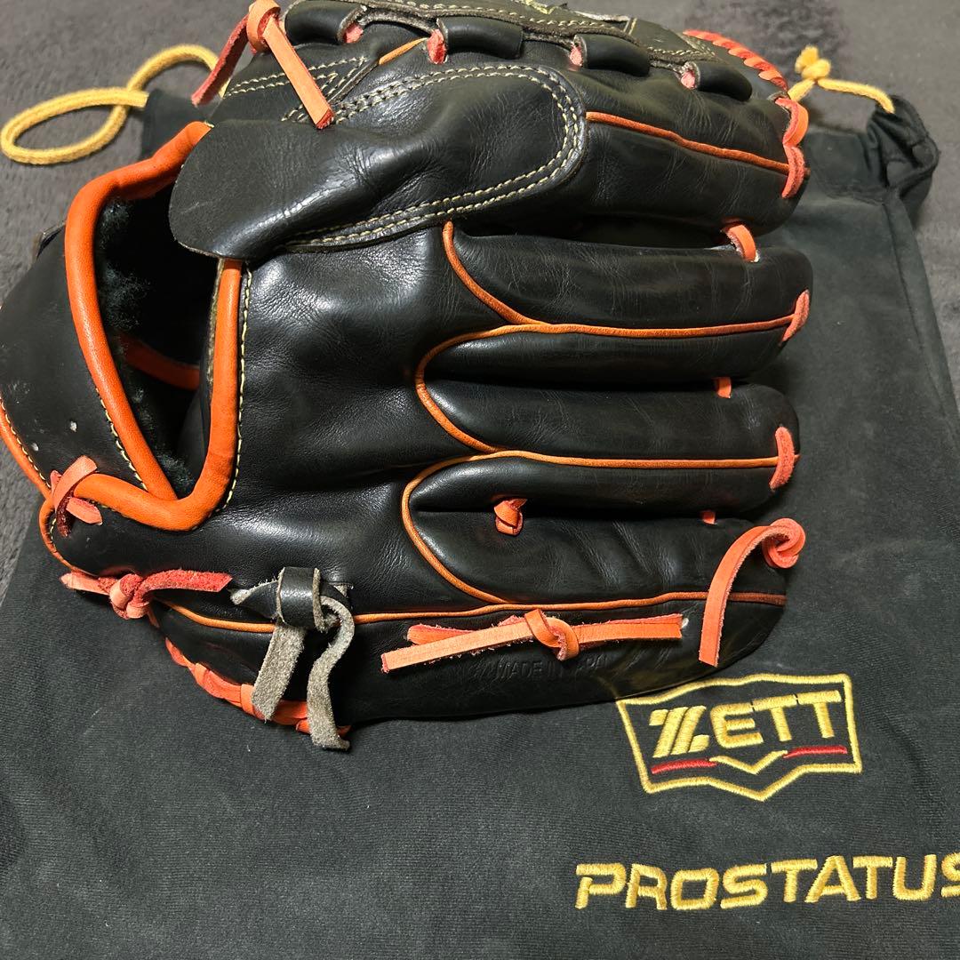 ZETT PROSTATUS フルオーダー　硬式左投げ投手用グローブ