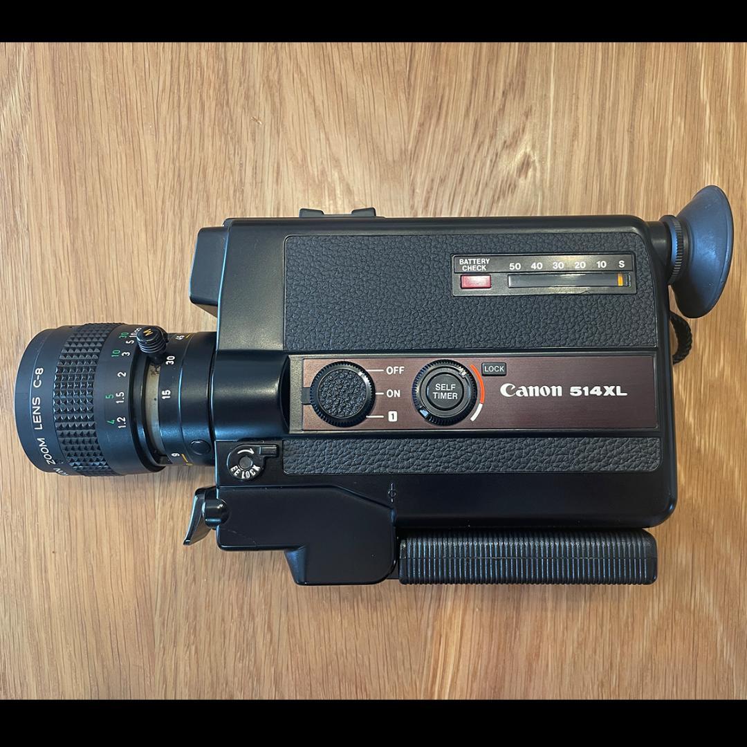 Canon 8mmフィルムカメラ 514XL