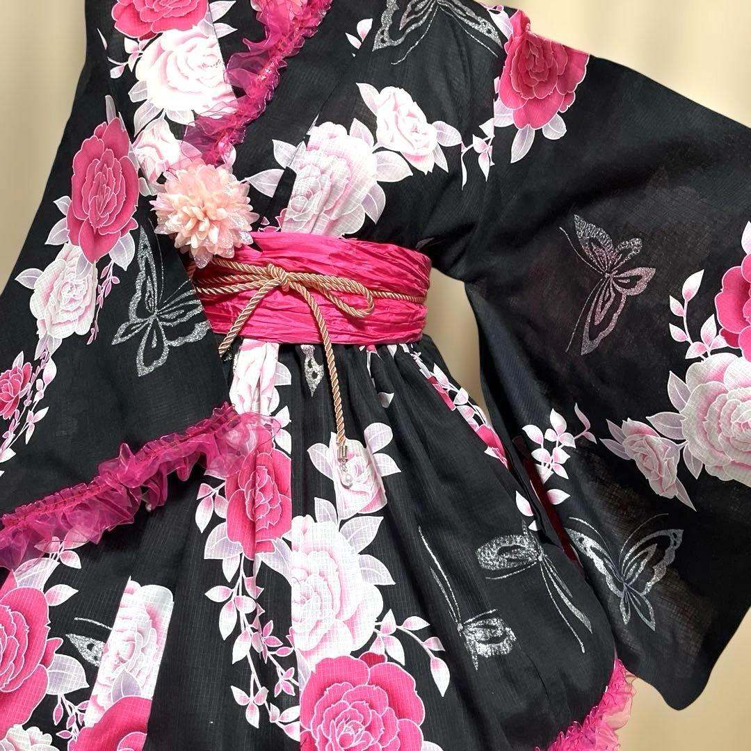 BB④ 浴衣　地雷系　量産型　ドレス　姫ギャル