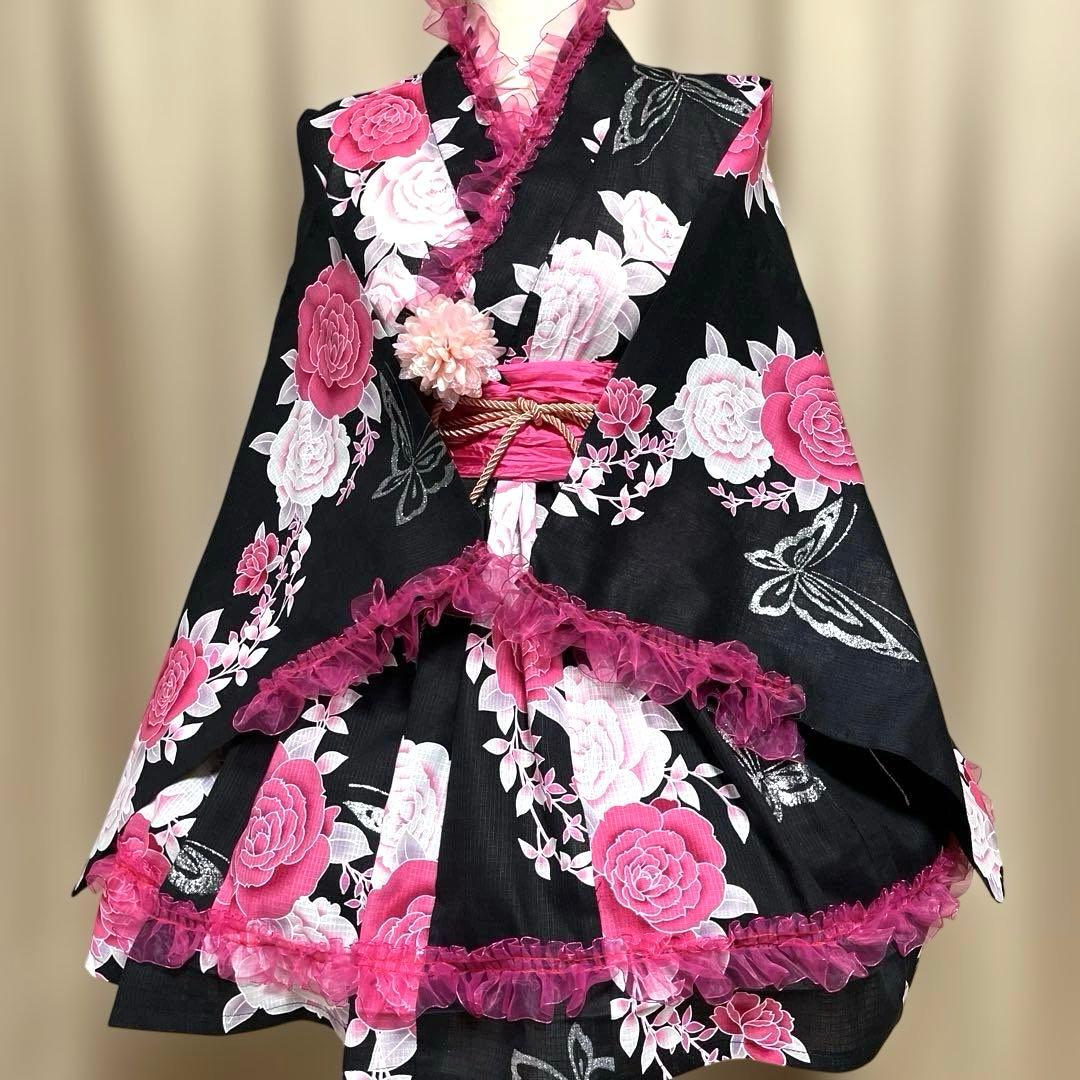 BB④ 浴衣　地雷系　量産型　ドレス　姫ギャル