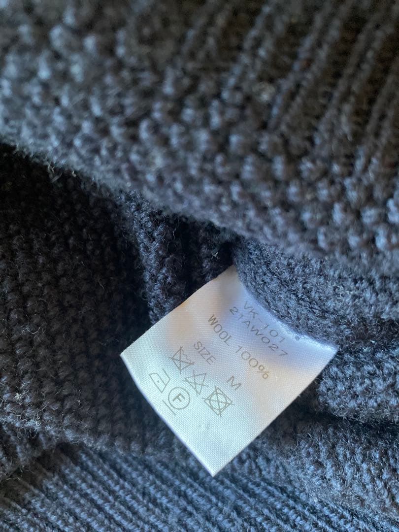 Verybrain 紺　カーディガン　ニット