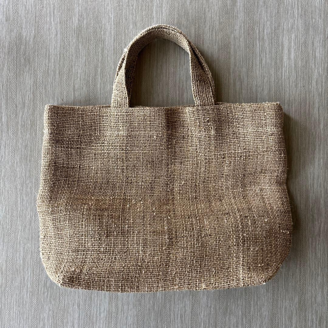 ◯専用◯中川政七商店　手織り麻太糸のバッグ中