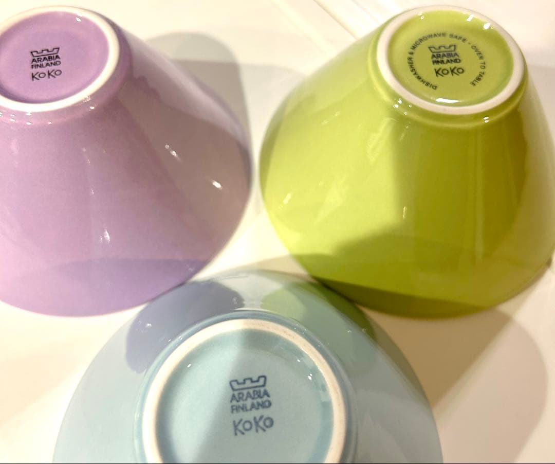 アラビア　koko ココ　旧ロゴ　500mlボウル