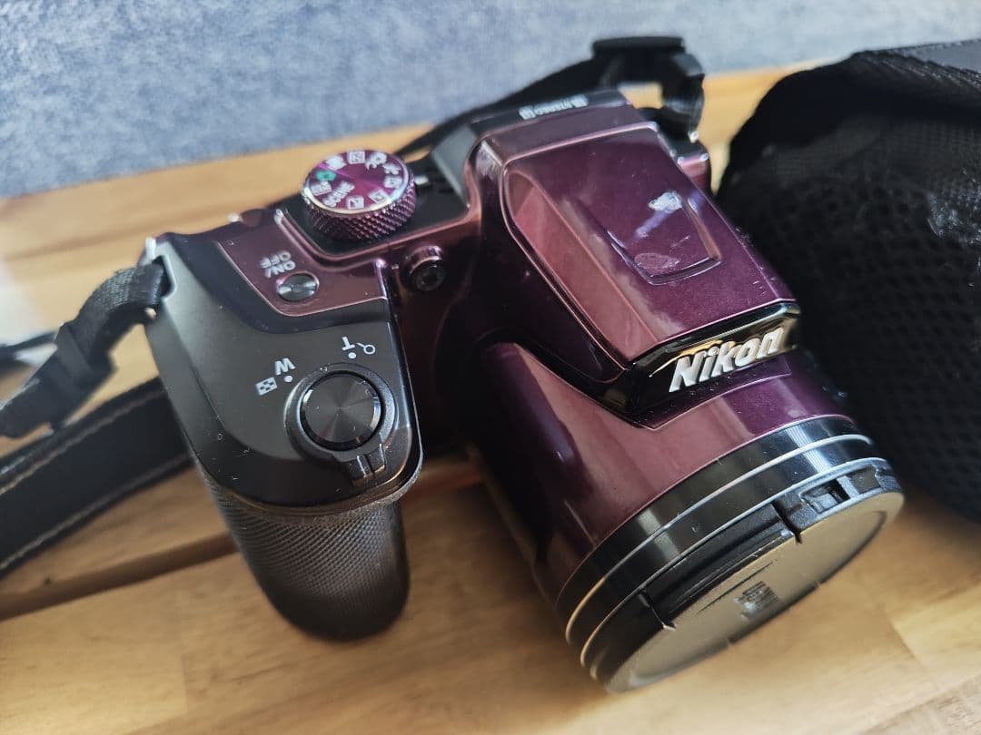 Nikon COOLPIX B500 パープル カメラケース付き