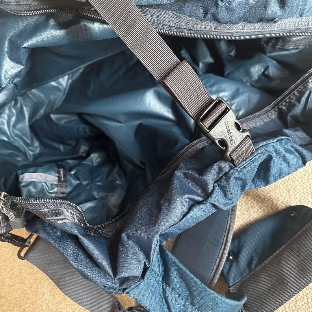 モンベル　ダッフル　60l 1回使用　廃盤