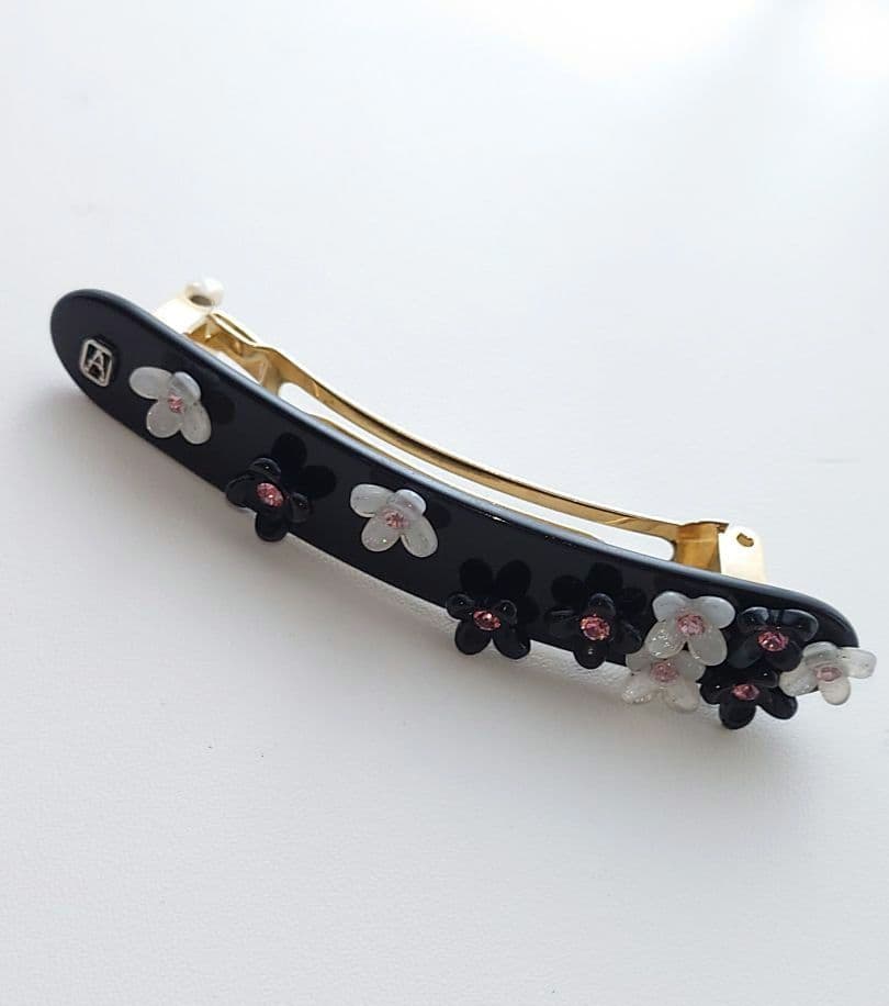 ALEXANDRE DE PARIS　フルーレット　バレッタ