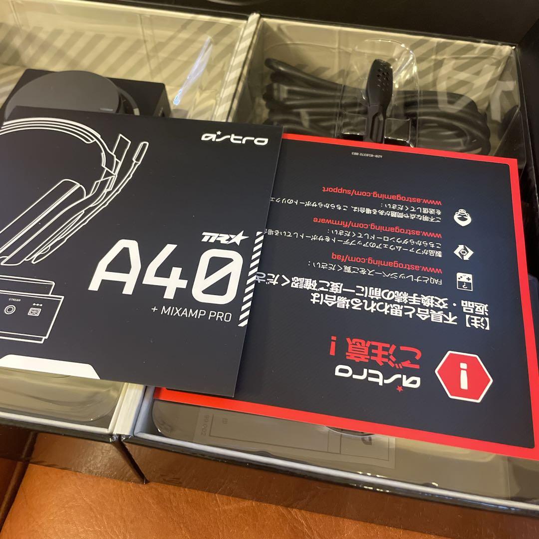 【新品】ASTRO A40 TRヘッドセット ＋ MIXAMP PRO TR