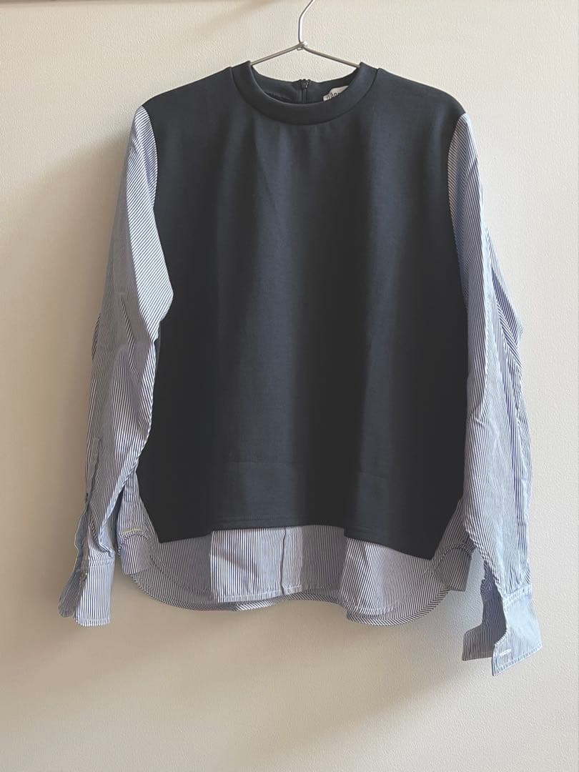 nagonstans シャツスリーブプルオーバー