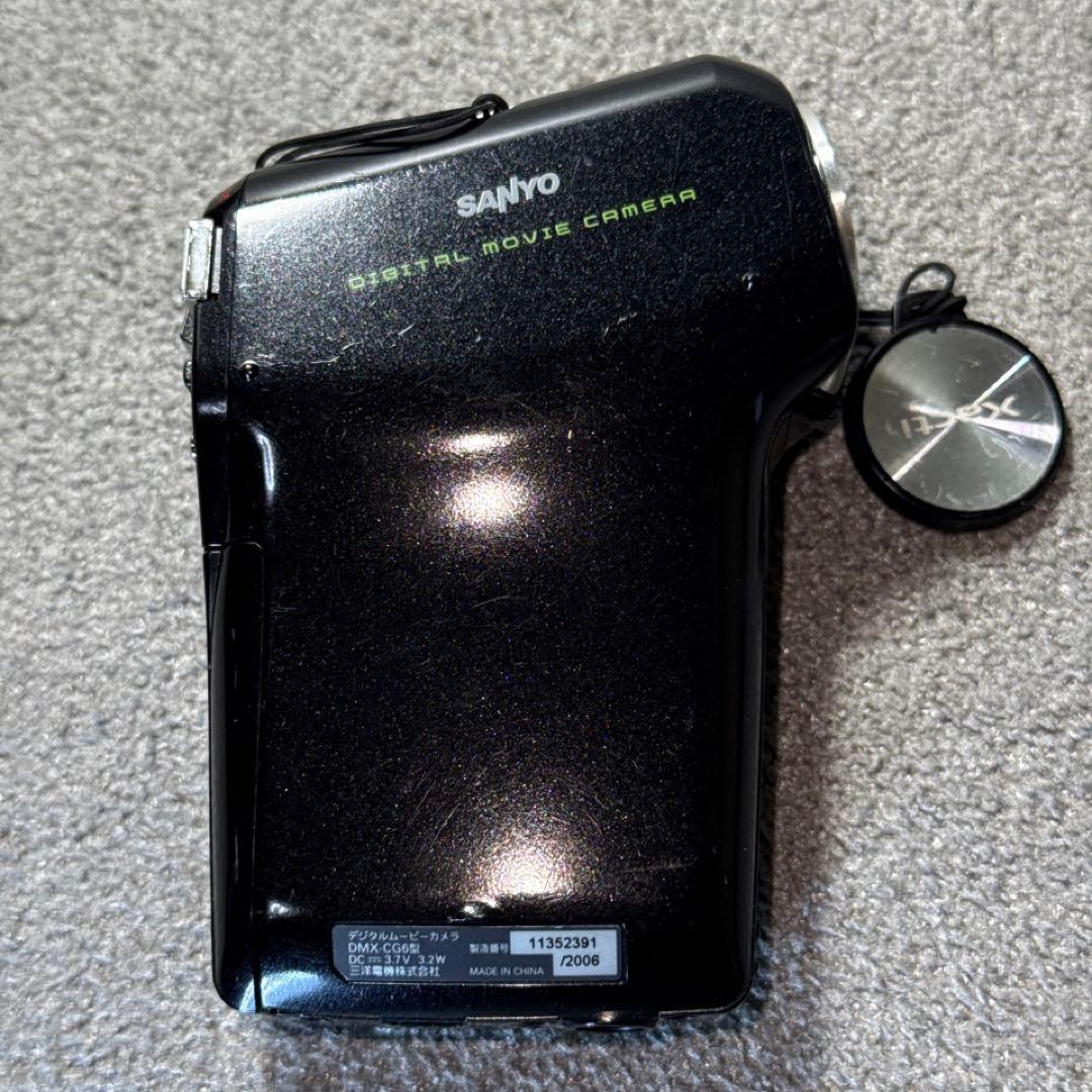 ☆動作OK SANYO Xacti DMX-CG6型 バッテリー＆SDカード付き